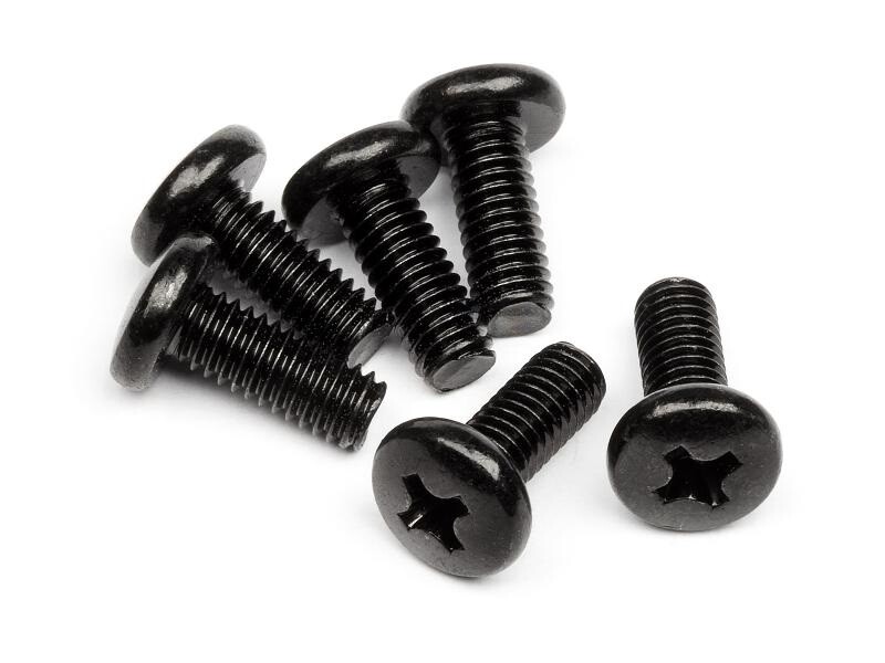 HPI - Binder head screw m4x10mm (6pcs) (Z613) afbeelding