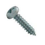 Zelftappende cilinderschroef, 3.5X6.5, Gegalvaniseerd staal (10st) afbeelding