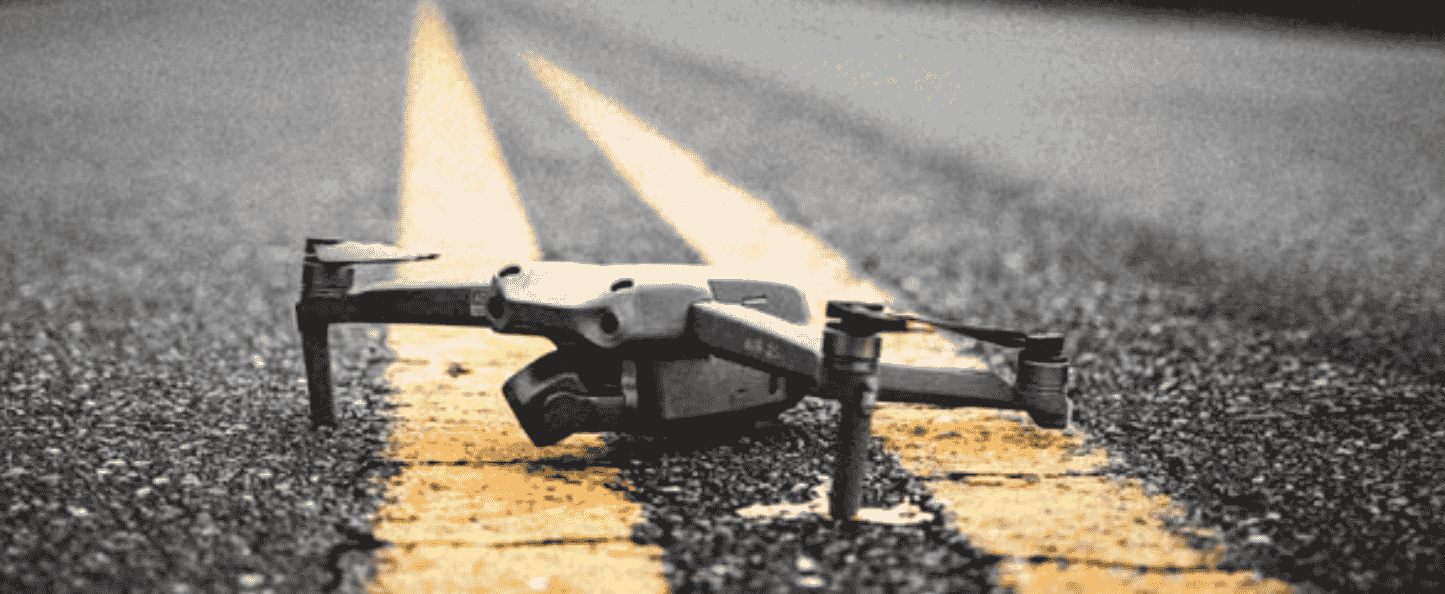 Wat moet je doen na een dronecrash?