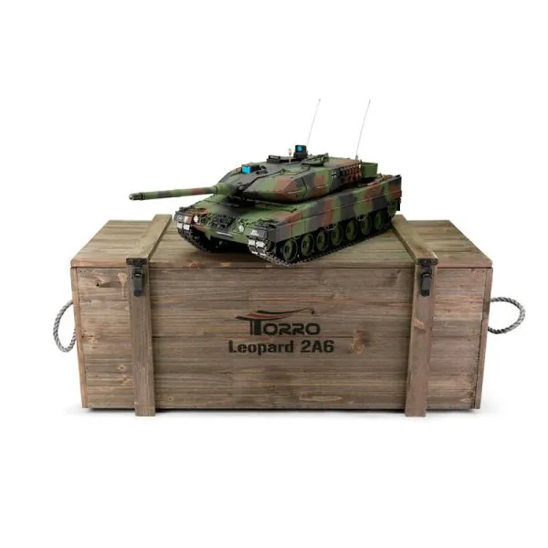 Torro Pro-Edition RC Tank 1/16 Leopard 2A6 Nato IR? TopRC!