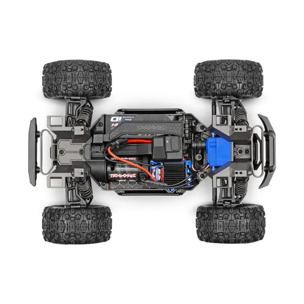 Traxxas Mini Maxx BL-2S Monster Truck RTR Blauw inclusief Traxxas 3500mAh 2S lipo accu en USB-C lader · Modelsport