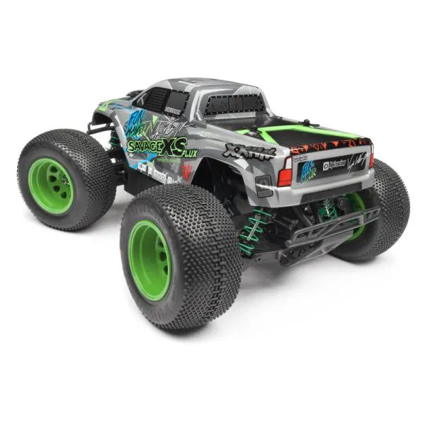 ホビーラジコン HPI Racing SAVAGE Xs Flux HPI Savage XS Flux brushless monster truck RTR - Vaughn Gittin Jr