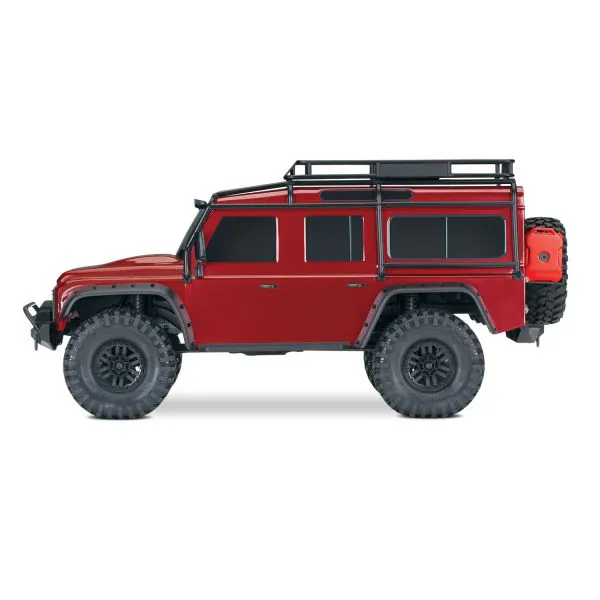 Traxxas TRX-4 Land Rover Defender Clipless - Rood