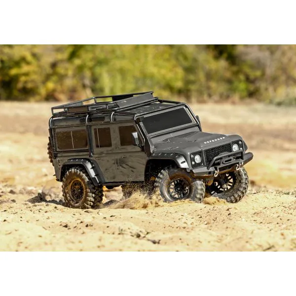 Traxxas TRX-4 Land Rover Defender Clipless - Grijs kopen? TopRC!