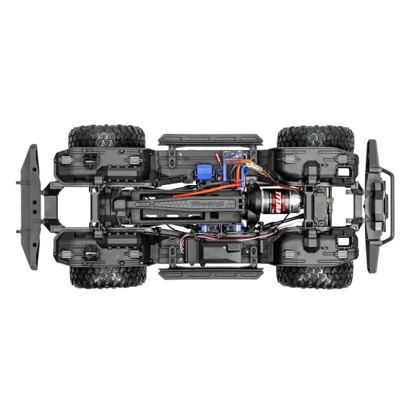 Traxxas TRX-4 Land Rover Defender Clipless - Rood
