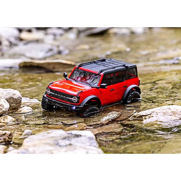 トラクサス 1/18 TRX4M フォード ブロンコ ブルー 塗装済みボディ 9711-BLUE