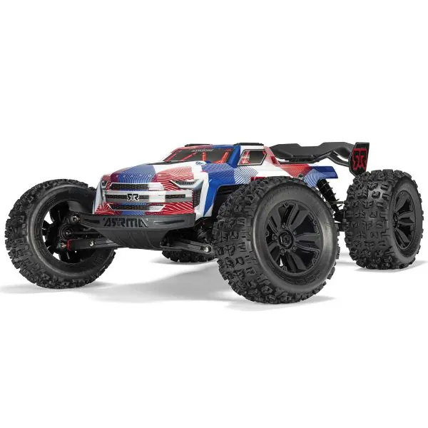 Arrma Kraton 6S V6 BLX RTR - Blauw/Rood? TopRC!