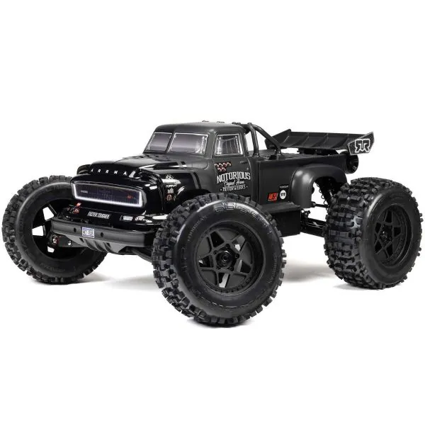 Arrma Notorious 6S V6 BLX RTR - Zwart? TopRC!