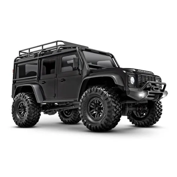 KEEDA 1 par de estribos laterales de metal para coche RC Crawler