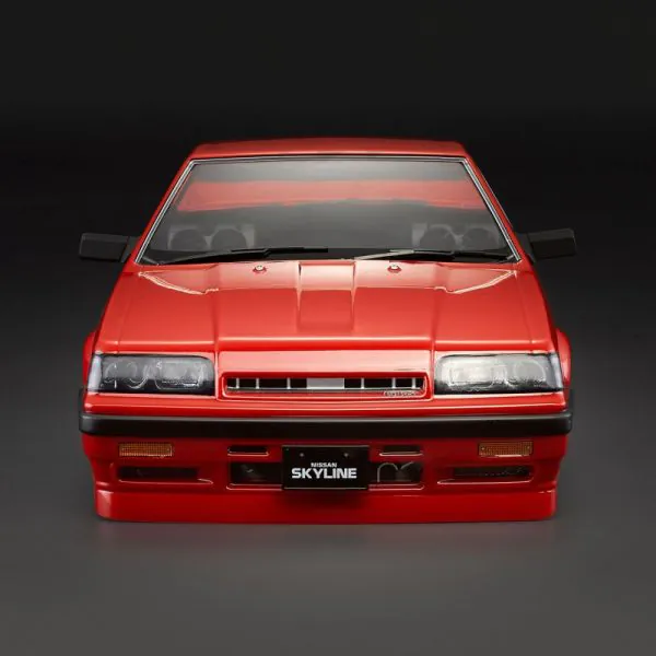 Killerbody※NISSAN SKYLINE R31ラジコンボディ※レッド KillerBody Nissan Skyline R31 - Rood - 195mm