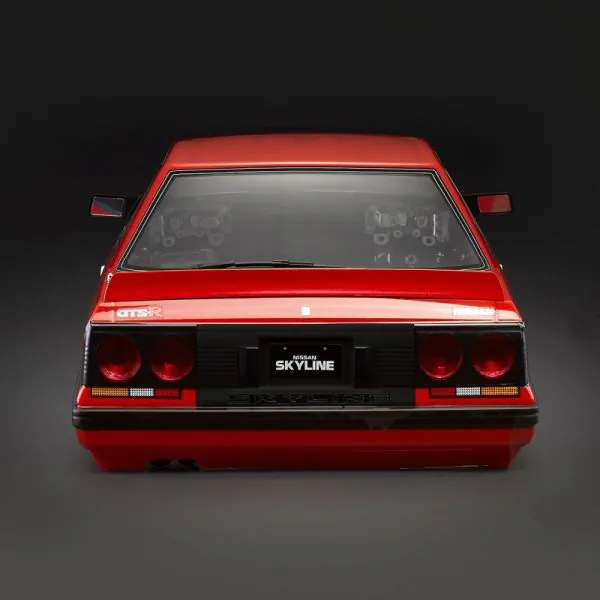 Killerbody※NISSAN SKYLINE R31ラジコンボディ※レッド KillerBody Nissan Skyline R31 - Rood - 195mm