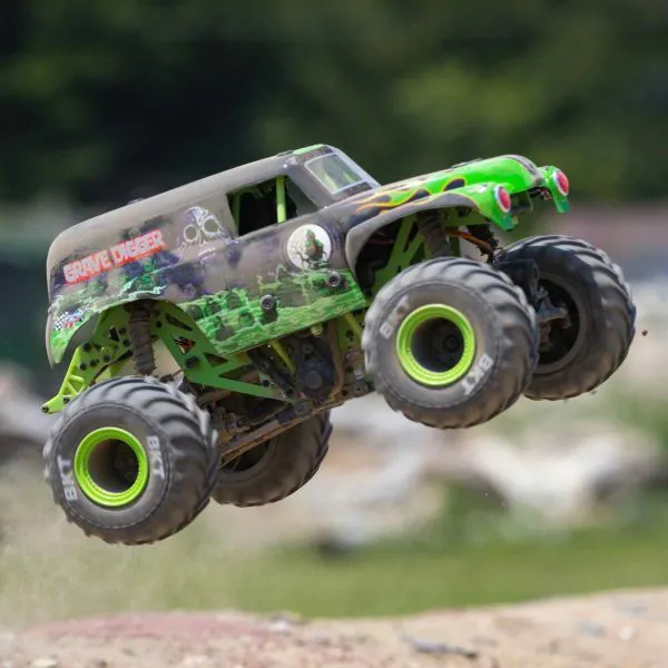 ホビーラジコン LOSI MINI LMT 4X4 Grave Digger RTR Losi 1/18 Mini LMT 4WD Monster Truck RTR - Grave Digger? TopRC!