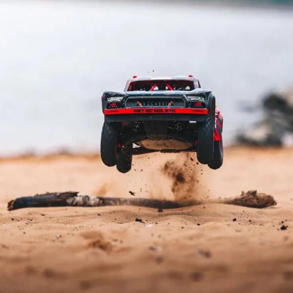 Arrma Mojave 6S BLX V2 1/7 Spektrum Firma RTR - Rood/Zwart
