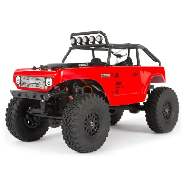 ホビーラジコン Axial SCX24 Deadbolt Axial AXI90081T1 SCX24 Deadbolt crawler RTR - Rood? TopRC!